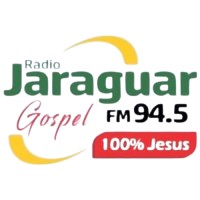 Rádio Jaraguar Gospel FM 94.5 100% Jesus logo - Similar company to Rtm Brasil - Rádio Trans Mundial
