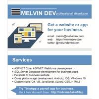 Melvin Dev logo - Similar company to Salt-Creative