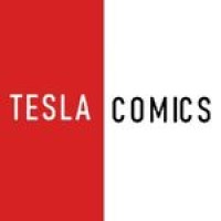 Tesla Comics logo - Similar company to Tesla Tech Bd