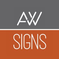 AW Signs logo - Similar company to Central Signs Group