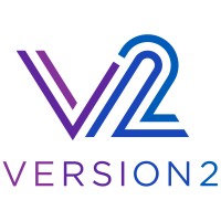 Version2 logo - Similar company to Spectro:O Digital Signage