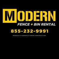 Modern Fence & Bin Rental logo - Similar company to Construct & Conserve Building Inc.