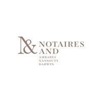 Notaires AND - Ambarès Nansouty Darwin logo - Similar company to Études Moreau - Notaires