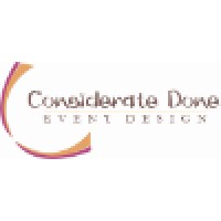 Considerate Done Event Design logo - Similar company to Amv Weddings + Destinations