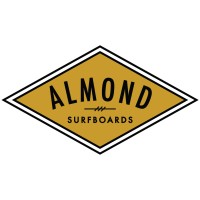 Almond Surfboards logo - Similar company to Windswell Wetsuits