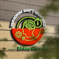 Paradigm shift graphics logo - Similar company to Paradigm Shift Design Studio