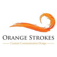 Orange Strokes logo - Similar company to Content Goes Here