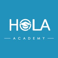 Hola Academy logo - Similar company to Lambda Pi Eta, Xi Iota Chapter
