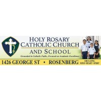 Holy Rosary Catholic Church Rosenberg logo - Similar company to Mission Rosary