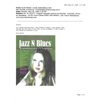 JAZZ N BLUES ENTERTAINMENT MAGAZINE logo - Similar company to Jazz.Ru Magazine