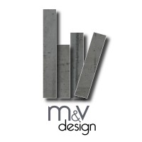 M&V Design logo - Similar company to Federal Defender Program