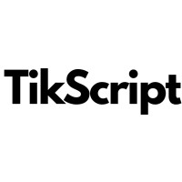 TikScript logo - Similar company to Selfie Factory