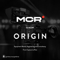 MCR Broadcast Hire is now Origin Film & TV logo - Similar company to Sat Corp