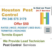 Houston Pest control logo - Similar company to Insectram - 🇬🇧 Uk Based Software Only For Pest Controllers