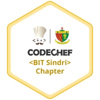 CodeChef BIT Sindri Chapter logo - Similar company to Team Aadishakti