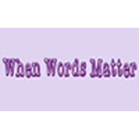 When Words Matter