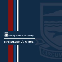 Rangitoto College McMullen & Wing EVolocity logo - Similar company to Mcmullen & Wing