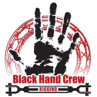 Black Hand Crew Rigging logo - Similar company to Lites Studios & Water Stage Belgium