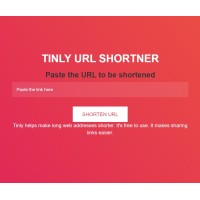 TINLY URL SHORTNER logo - Similar company to Tinyurl