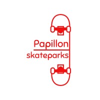 Papillon Skateparks logo - Similar company to Heta