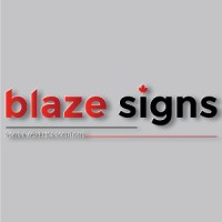 Blaze Signs logo - Similar company to Apollo Sign & Graphics
