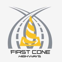 First Cone Highways Limited logo - Similar company to Traffic Control 123 Ltd