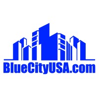 Blue City USA logo - Similar company to Brozone - Sports Equipment Sanitizing & More