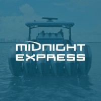 Midnight Express Powerboats logo - Similar company to Fountain Powerboats