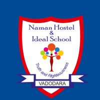 Ideal School and Naman Hostel logo - email format related to Aston Hostel
