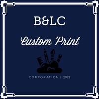 B&LC Custom Print logo - Similar company to Graphicsflow