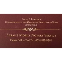 Sarah's Mobile Notary Service logo - Similar company to Jacktoken