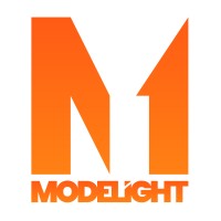 Modelight 3D animation studio logo - Similar company to Crazy Cat Animation Studio