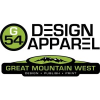 Great Mountain West / G54 Design Apparel logo - Similar company to Suvenix Souvenirs