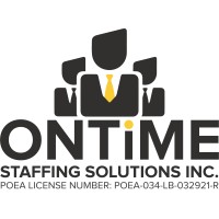Ontime Staffing Solutions Inc. logo - Similar company to Ltd Global, Llc