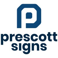 Prescott Signs logo - Similar company to Blue Orbit Sign Studio