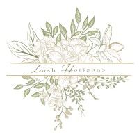 Lush Horizons logo - Similar company to Petalsndrapes