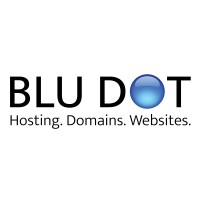 Blu Dot Hosting logo - Similar company to Spark Outbound