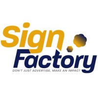 Sign factory logo - Similar company to The Sign Factory