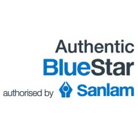 Authentic BlueStar - authorised by Sanlam logo - Similar company to Indwe Bluestar- Authorised By Sanlam