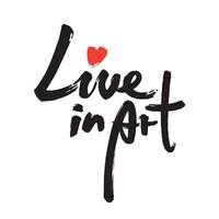 Live in Art Sydney logo - Similar company to Indulgence Magazine (Ximi Media)