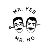 Mr Yes and Mr No logo - Similar company to Aster Advisory