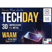 TECHDAY 3D METAL WAAM logo - Similar company to Armor Meca
