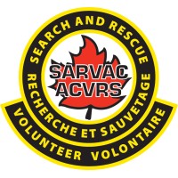 Search and Rescue Volunteer Association of Canada (SARVAC) logo - Similar company to North Shore Emergency Management