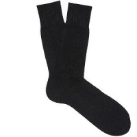 Black Socks Only logo - Similar company to Oybo Untuned Socks