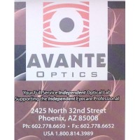 Avante Optics logo - Similar company to Bm Optical Lab Ltd.