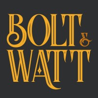 Bolt & Watt logo - Similar company to Bounce Podcast ⚫️