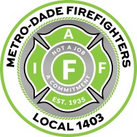 Metro-Dade Firefighters IAFF Local 1403 logo - Similar company to Miami-Dade Fire Rescue (Mdfr)