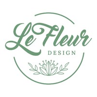 Le Fleur Design - květinářství a rozvoz květin logo - Similar company to Hydroponics Stem Program