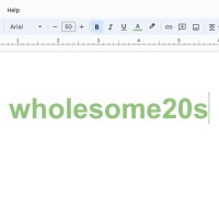 Wholesome20s logo - Similar company to Align Wellness