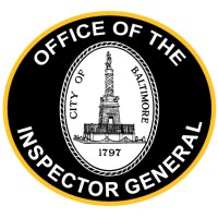 Baltimore City Office of the Inspector General logo - Similar company to Bart Office Of The Inspector General